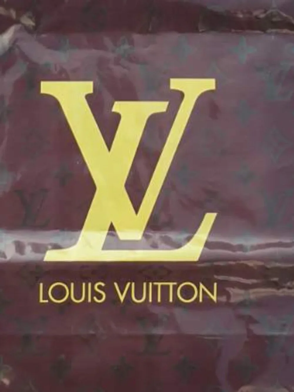 Fashion Plastic Shopping Bag Logo Luxury Boutique Gift Packaging 22 x 17 Inches